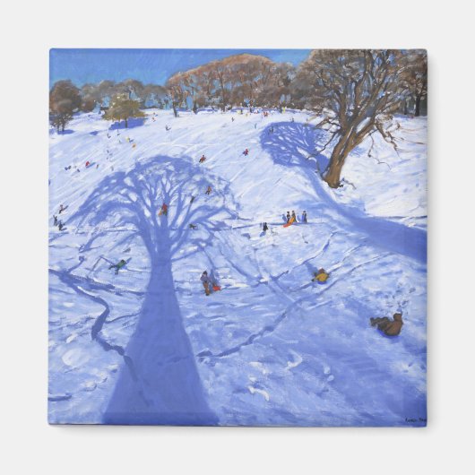 Chatsworth winterschaduwen 2013 magneet (Voorkant)
