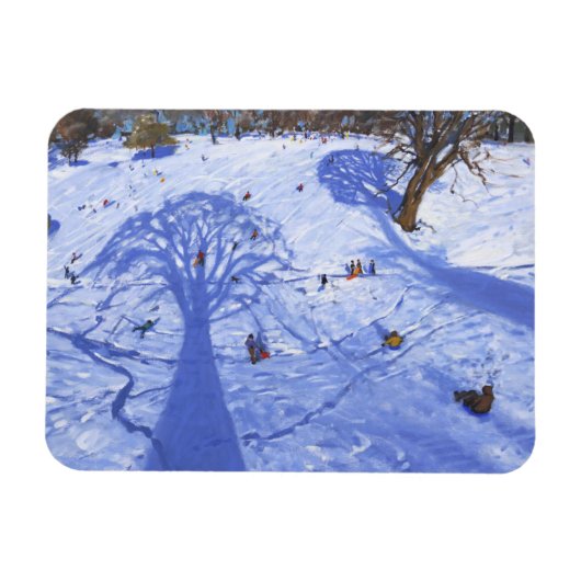 Chatsworth winterschaduwen 2013 magneet (Horizontaal)