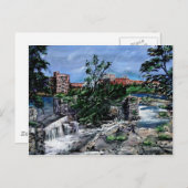 Chattahoochee, Columbus GA en Phenix City Briefkaart (Voorkant / Achterkant)