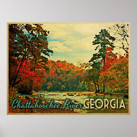 Chattahoochee Georgia Poster (Voorkant)