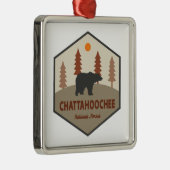 Chattahoochee National Forest Beer Metalen Ornament (Rechts)