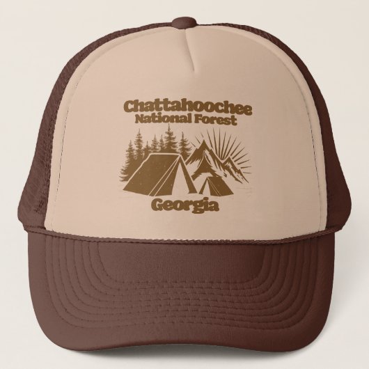Chattahoochee National Forest, Georgië Trucker Pet (Voorkant)
