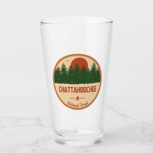 Chattahoochee National Forest Glas (Voorkant)