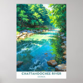 Chattahoochee River, Georgia Poster (Voorkant)