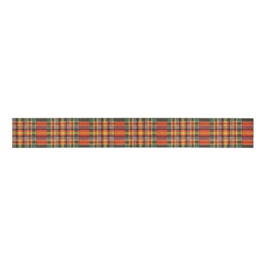 Chattan clan Pset Scottish tartan Grosgrain Lint (Voorkant)