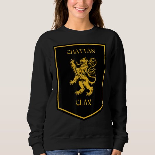 Chattan Clan Scottish Lion Badge Trui (Voorkant)