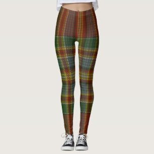 Chattan Tartan Clan Plaid Leggings