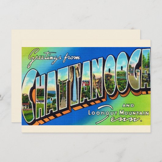 Chattanooga  Briefkaart (Voorkant / Achterkant)