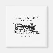 Chattanooga Choo 2de amendement Magneet (Voorkant)