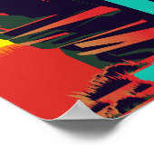 chattanooga kijk naar poster in de bergen (Hoek)