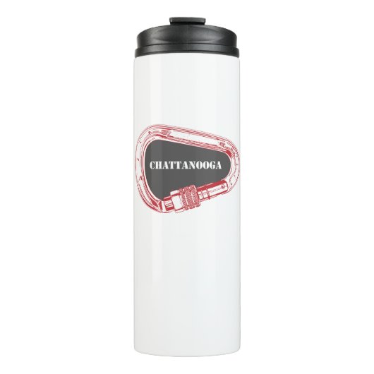 Chattanooga Klimmen Carabiner Thermosbeker (Voorkant)