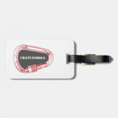 Chattanooga-klimmer Bagagelabel (Achterkant horizontaal)