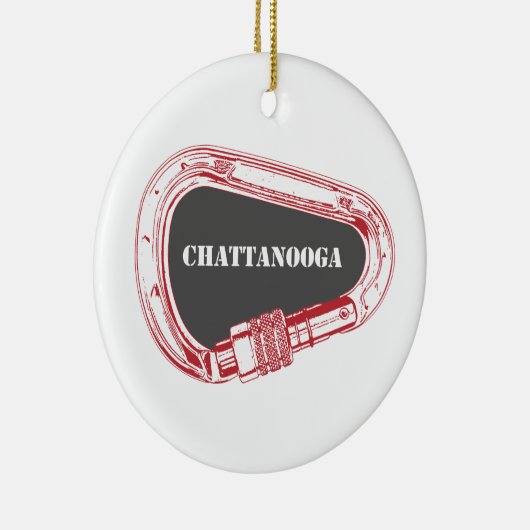Chattanooga-klimmer Keramisch Ornament (Rechts)