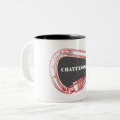 Chattanooga-klimmer Tweekleurige Koffiemok (Voorkant links)