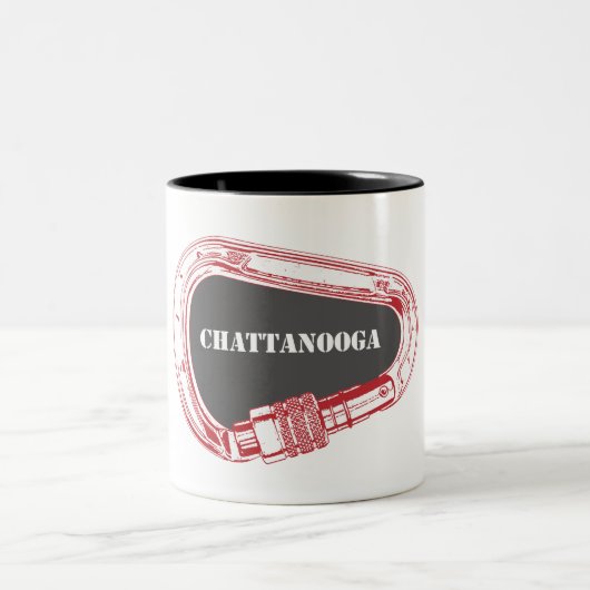Chattanooga-klimmer Tweekleurige Koffiemok (Center)