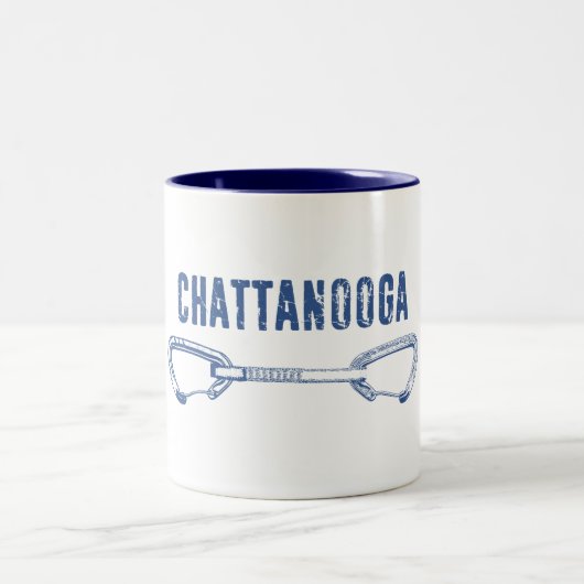 Chattanooga-klimmer Tweekleurige Koffiemok (Center)