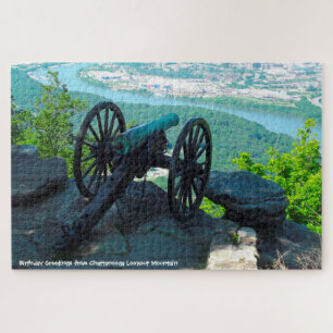 Chattanooga Lookout Mountain. Jigzaag Puzzle Legpuzzel