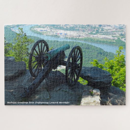 Chattanooga Lookout Mountain. Legpuzzel (Horizontaal)