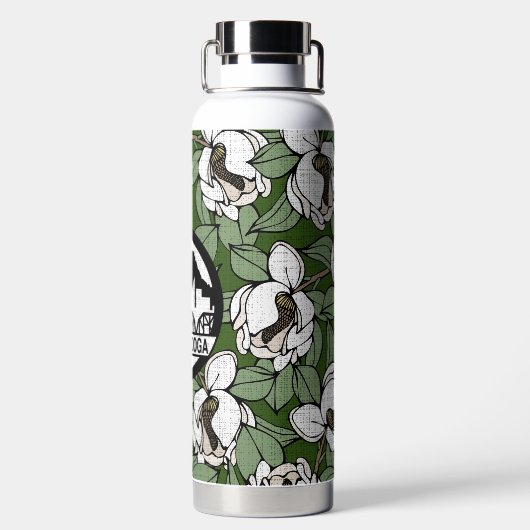 Chattanooga Magnolia Water Fles (Achterkant)
