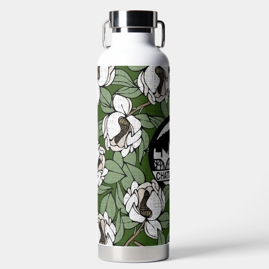 Chattanooga Magnolia Water Fles (Voorkant)