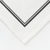 Chattanooga Map Fleece Deken (Hoek)