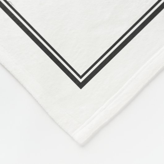 Chattanooga Map Fleece Deken (Hoek)