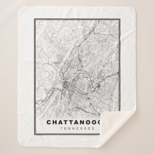 Chattanooga Map Sherpa Deken