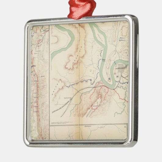 Chattanooga Metalen Ornament (Links)