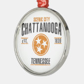 Chattanooga Metalen Ornament (Links)