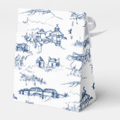 Chattanooga Monogram Blue Bedankdoosjes (Achterkant)