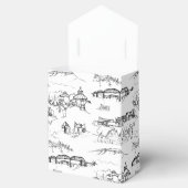 Chattanooga Monogram Favor Box Bedankdoosjes (Geopend)