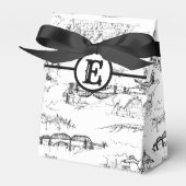 Chattanooga Monogram Favor Box Bedankdoosjes (Voorkant Zijde)