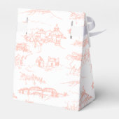 Chattanooga Monogram Roze Bedankdoosjes (Achterkant)