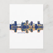 Chattanooga Skyline Feestdagenkaart (Voorkant)