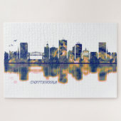 Chattanooga Skyline Legpuzzel (Horizontaal)