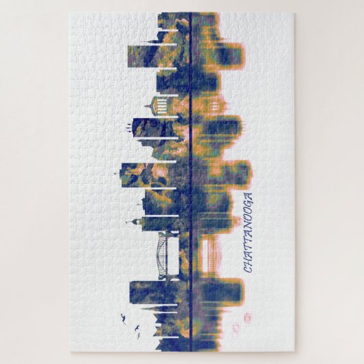 Chattanooga Skyline Legpuzzel (Verticaal)