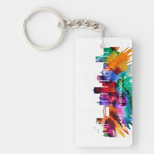 Chattanooga Skyline Sleutelhanger (Voorkant)
