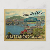 Chattanooga sparen de Datum Tennessee Aankondigingskaart (Voorkant)