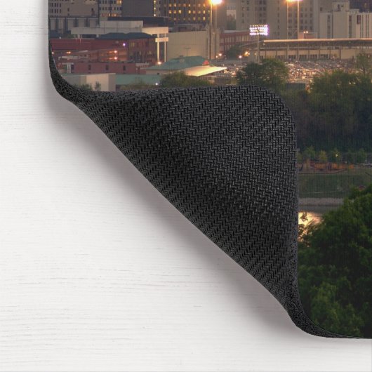 Chattanooga stad Mousepad Muismat (Hoek)