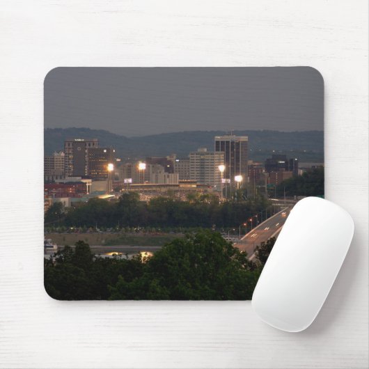 Chattanooga stad Mousepad Muismat (Met muis)