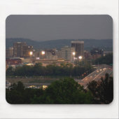 Chattanooga stad Mousepad Muismat (Voorkant)