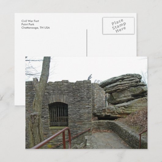 Chattanooga, Tennessee 004 Briefkaart (Voorkant / Achterkant)