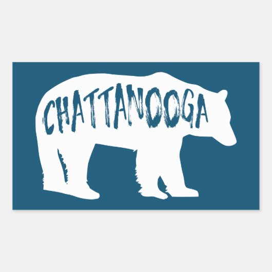 Chattanooga Tennessee Beer Rechthoekige Sticker (Voorkant)