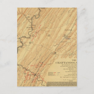 Chattanooga, Tennessee Briefkaart