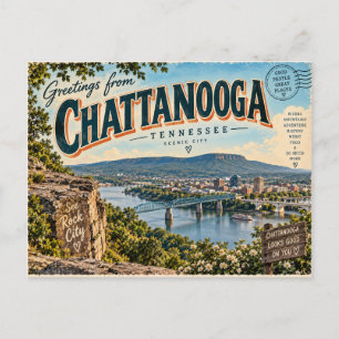 Chattanooga, Tennessee Briefkaart