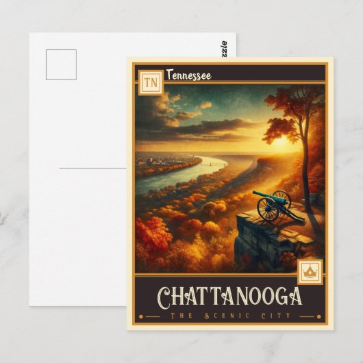 Chattanooga, Tennessee |  Briefkaart (Voorkant / Achterkant)
