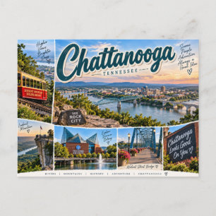 Chattanooga, Tennessee Briefkaart