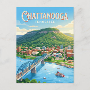 Chattanooga, Tennessee Briefkaart