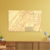 Chattanooga, Tennessee Canvas Afdruk (Insitu (Woonkamer))