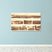 Chattanooga Tennessee Canvas Afdruk (Insitu (Houten vloer))